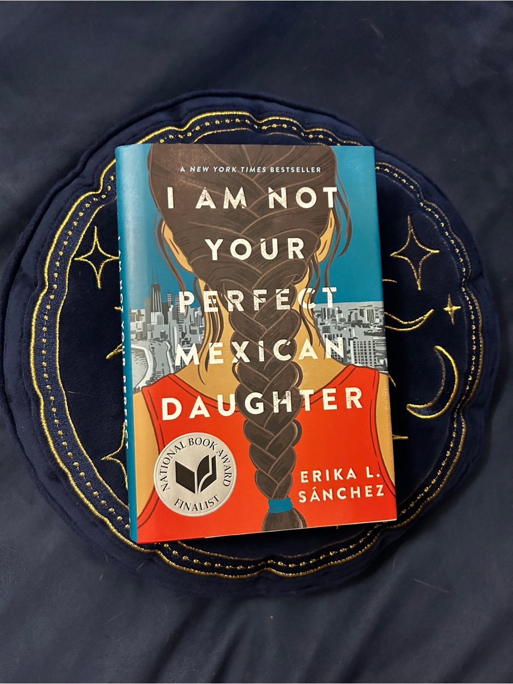 I Am Not Your Perfect Mexican Daughter - Teal & Red Hardback Book